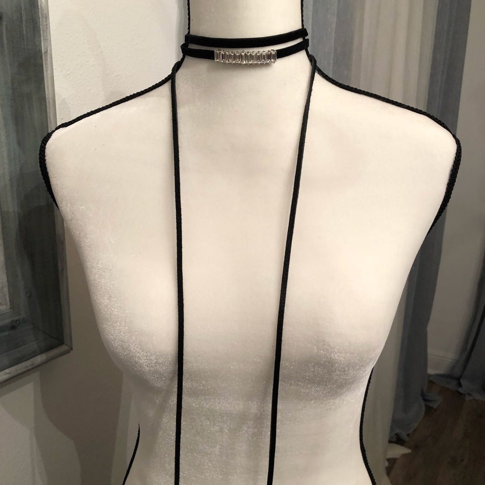 Lucky Brand leather chocker